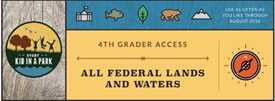 Image of the fourth-grader access pass for Every Kid in a Park
