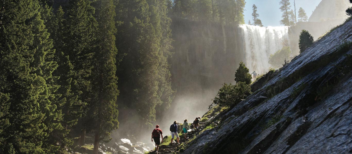 Yosemite Vernal Falls Mist Trail