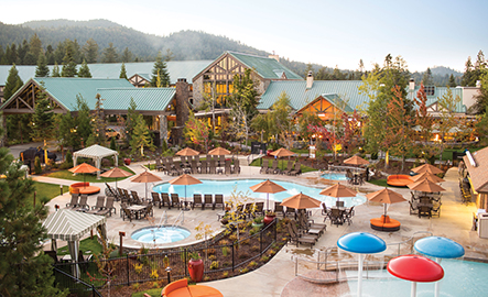 Outdoor Pools at Tenaya Lodge