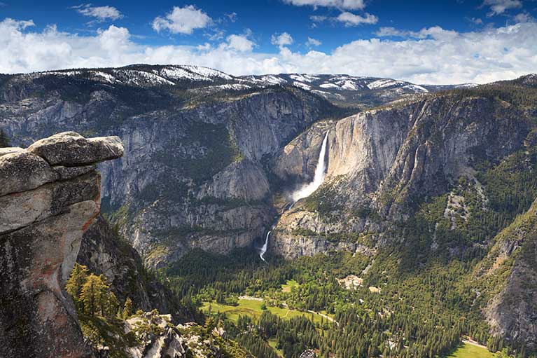Yosemite Falls from Glacier Point