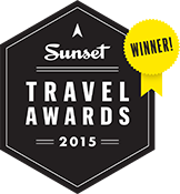 Tenaya Lodge award from Sunset Magazine for 2015 Best Pet-Friendly Resort in the West